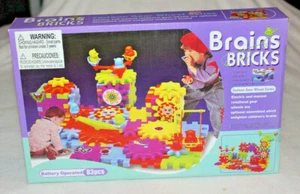 SELTEN BRANDNEU VERSIEGELT VINTAGE "BRAINS BRICKS" CARTOON ZAHNRAD SERIE AA03101  - Bild 1 von 2