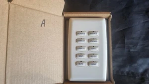 PHILIPS DYNALITE DLP white 10 Button Panel - 7 available select A-G or random - Picture 1 of 5