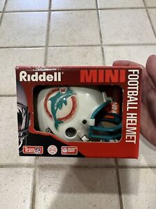 Miami Dolphins Old Logo Riddell Mini Helmet, New