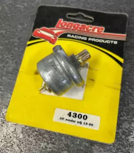 Longacre Racing 4300 Adjustable Oil Pressure Sending Unit 15-50psi warning light - Picture 1 of 1