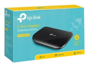 TP-Link TL-SG1005D 5-Port Gigabit Desktop Switch Brand New *Sealed* - Picture 1 of 3