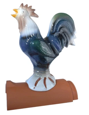 Dachschmuck | Firstschmuck | Firstfigur | Gockel modern - Bild 1 von 4