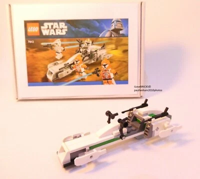 LEGO STAR WARS BARC SPEEDER DU SET 7913 MODÈLE AUTHENTIQUE SEULEMENT PAS DE FIGURINES FAB - Photo 1/4