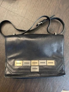 Botkier Women's Black Leather Shoulder Bag - Picture 1 of 14
