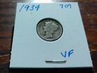 1934 Mercury Dime Vf Condition (The One In The Pic)