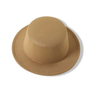 Kinder Jungen Fedora Trilby Derby Krempe Hut breite Krempe Panama Jazz Ca Hut Junge Mädchen - Bild 1 von 4