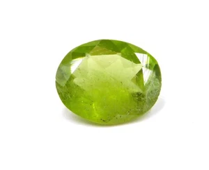 9X11 MM Natural Peridot Oval Cut Loose Gemstone 3 Cts 1 Pcs For Jewelry P-2761 - Picture 1 of 8