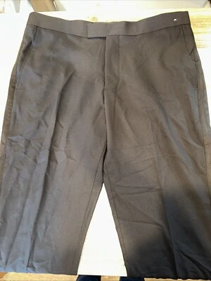 Nordstrom Rack Trim Fit Dress Pants. Size 36x37. Raw Hem Black. NWOT. T - Image 1 of 4