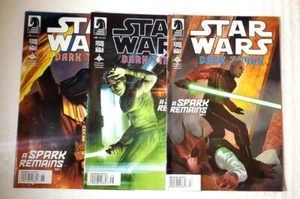 "Star Wars Dark Times A Spark Remains #1,2,3 Rare Newsstand Edition Comics" 2013 - Picture 1 of 12