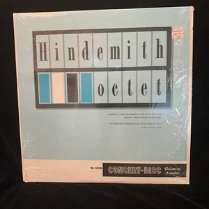 HINDEMITH Octet & Viola Sonata - FINE ARTS QUT, Ilmer - CONCERT-DISC LP SHRINK - Picture 1 of 4
