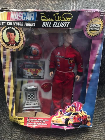 NASCAR 12" Collector Figure Bill Elliott Special Edition Cover