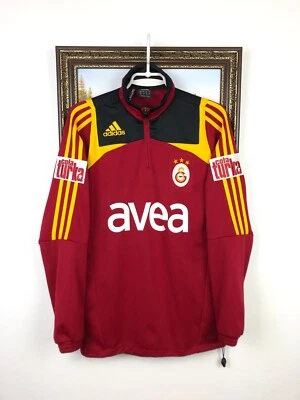 Vintage Adidas Galatasaray Football Jacket Soccer Track Top Mens Train Size S - Image 1 of 4