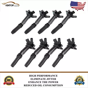 8 LH&RH Ignition Coil Pack For Ford F-150 F-250 Super Duty F-350 Super Duty 6.2L - Picture 1 of 21