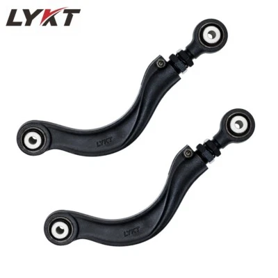 LYKT 2pcs Rear Adjustable Camber Control arms Kit for Porsche Panamera 2010-2016 Foto 1 de 4