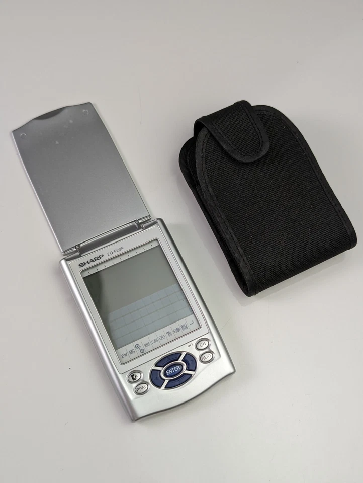 Sharp ZQ-P20A PDA Electronic Organizer with Original Stylus & Belt Case - Imagen 1 de 4