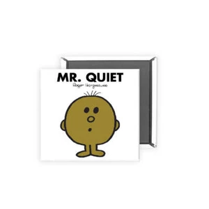 Mr Quiet Quadratischer Magnet Mr. Männer Zuhause Küche Kühlschrank Magnet Zubehör - Bild 1 von 1