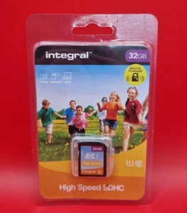 integral High Speed SDHC Memory Card 32GB Up To 80MB/s - NEW SEALED - Picture 1 of 2
