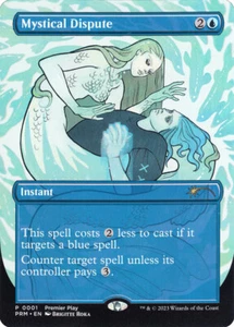 MTG Mystical Dispute Premier Play Borderless - Promoción: General #1 - Imagen 1 de 1