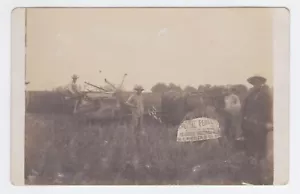 RPPC LANDWIRTE ERNTEN KULTUREN UM 1910 SPEZIALDÜNGER M..E. WHEELER & CO. - Bild 1 von 2