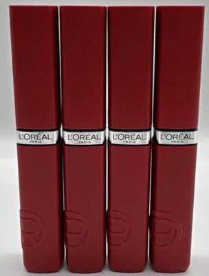 4PK L'Oreal Infallible Le Matte Resistance 16 HR Lipstick ~ 420 Le Rouge Paris - Image 1 of 2