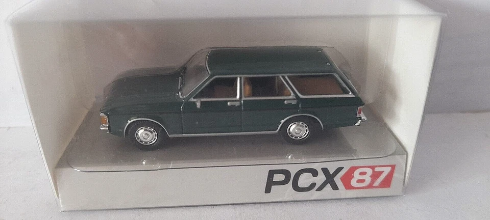 Premium Classixx's 1/87th Scale Ford Granada Mk1 Turnier in Dark Green - Image 1 of 1