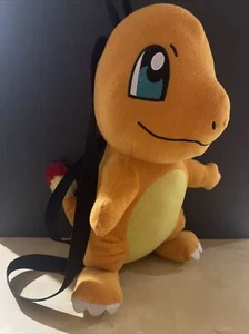 2016 Pokemon 15" Charmander Plush Backpack Tote with small compartment - Picture 1 of 4