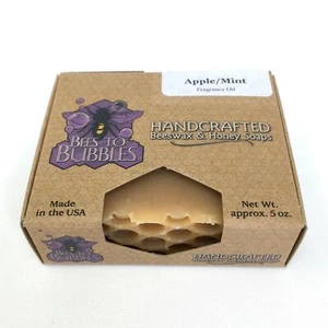 Amish Origins/Bees to Bubbles Handcrafted Beewax & Honey Bar Soap [5 oz/choose] - Picture 1 of 10