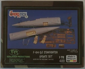 Verlinden Productions 489 1/72 Lockheed F-104G/J Starfighter update set - Picture 1 of 1