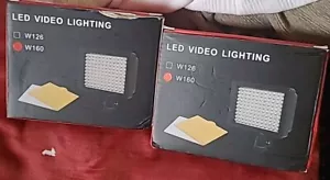 Iluminación de video LED - 160 LED HD-160 Interruptor regulable ultra alta potencia, 1 par - Imagen 1 de 9