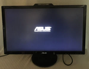 ASUS VK278Q 27" WebCam FHD LED Monitor HDMI DVI VGA DP Speaker & Cables - Picture 1 of 10