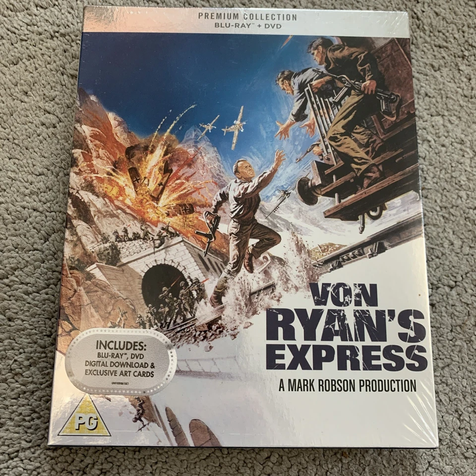 Von Ryan's Express (PG) 1965 Blu-ray New Sealed - Image 1 of 1