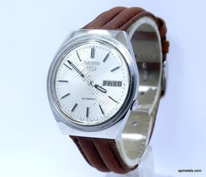 Reloj Vintage SEIKO 5 Automático DÍA/FECHA 7009 380R R 3030A 17 Joyas Japón 7009A - Imagen 1 de 9