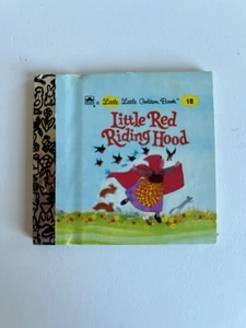 Little Golden Book Miniature LITTLE RED RIDING HOOD #18 Vintage 1952, 1980 - Picture 1 of 2