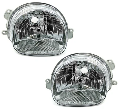 Scheinwerfer Set in Klarglas mit Facelift Optik für Renault Twingo 1 1993-2007 - Bild 1 von 4