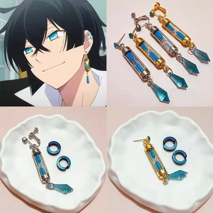 Vanitas Earrings The Case Study of Vanitas No Karte Props Hourglass Ear Clip - Picture 1 of 11