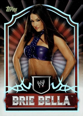 2011 Topps WWE Classic #9 Brie Bella - Image 1 of 2