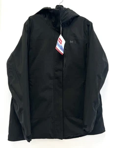 Helly Hansen Women's Snowplay Long Insulated Ski Jacket Black - XL Size - Picture 1 of 2
