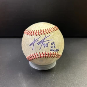 Kyle Kendrick #38 IP Autographed Baseball Inscribed Phillies SEE DESC - Picture 1 of 7