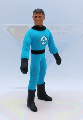 Figura de acción Mego Mr Fantastic, Four 1975 vintage WGSH 8" todo original completo Foto 1 de 4