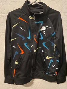 Nike Multicolor Swish Zip Up with no hood size youth 6 - Picture 1 of 3