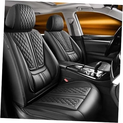 Полный комплект чехлов на автомобильные сиденья Optima 2002-2019 годов выпуска — черные-G02 - Изображение 1 из 4