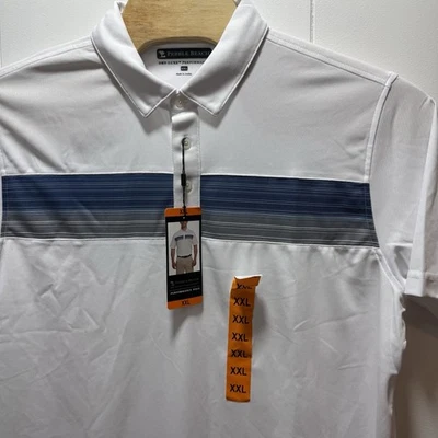 Pebble Beach Men’s Short Sleeves Dry-Luxe Performance Polo Shirt Size 2XL NEW - Image 1 of 4