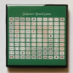SEQUENCE Game COASTER Custom Ceramic TILE Board Games - Picture 1 of 2