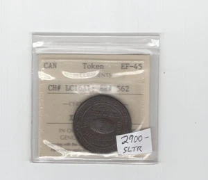 Canada-Token: Molson token very  Rare, CH-LC16A1, Strong EF-45 by ICCS: $2900 - Bild 1 von 2