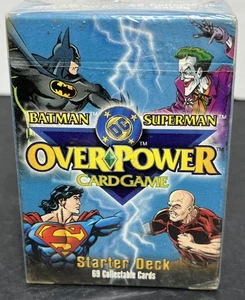1996 Fleer DC OverPower Batman Superman Over Power Card Game Starter Deck NIP - Picture 1 of 6