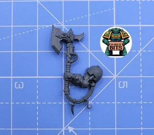 Warhammer 40K Chaos Space Marines Lord In Terminator Armour Power Axe - Picture 1 of 2