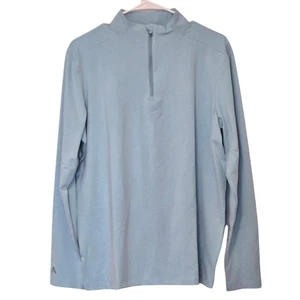 Antigua Mens Half Zip Pullover Long Sleeve Athletic Golf Shirt Medium - Imagen 1 de 6