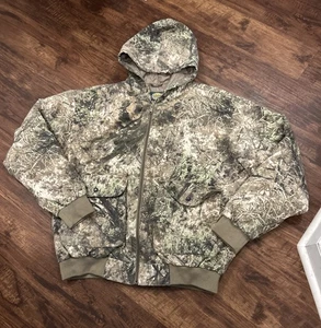 Cabela's Jacket Zonz Western Full Zip Quilted With Hood Men’s Size XL - Picture 1 of 6