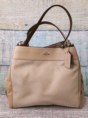 Bolso de Hombro COACH Lexy Legacy Jacquard F27575 Bolso de Mano Cartera Foto 1 de 4