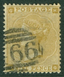 SG 87 9d straw. Fine used, good deep colour CAT £475 - Picture 1 of 1